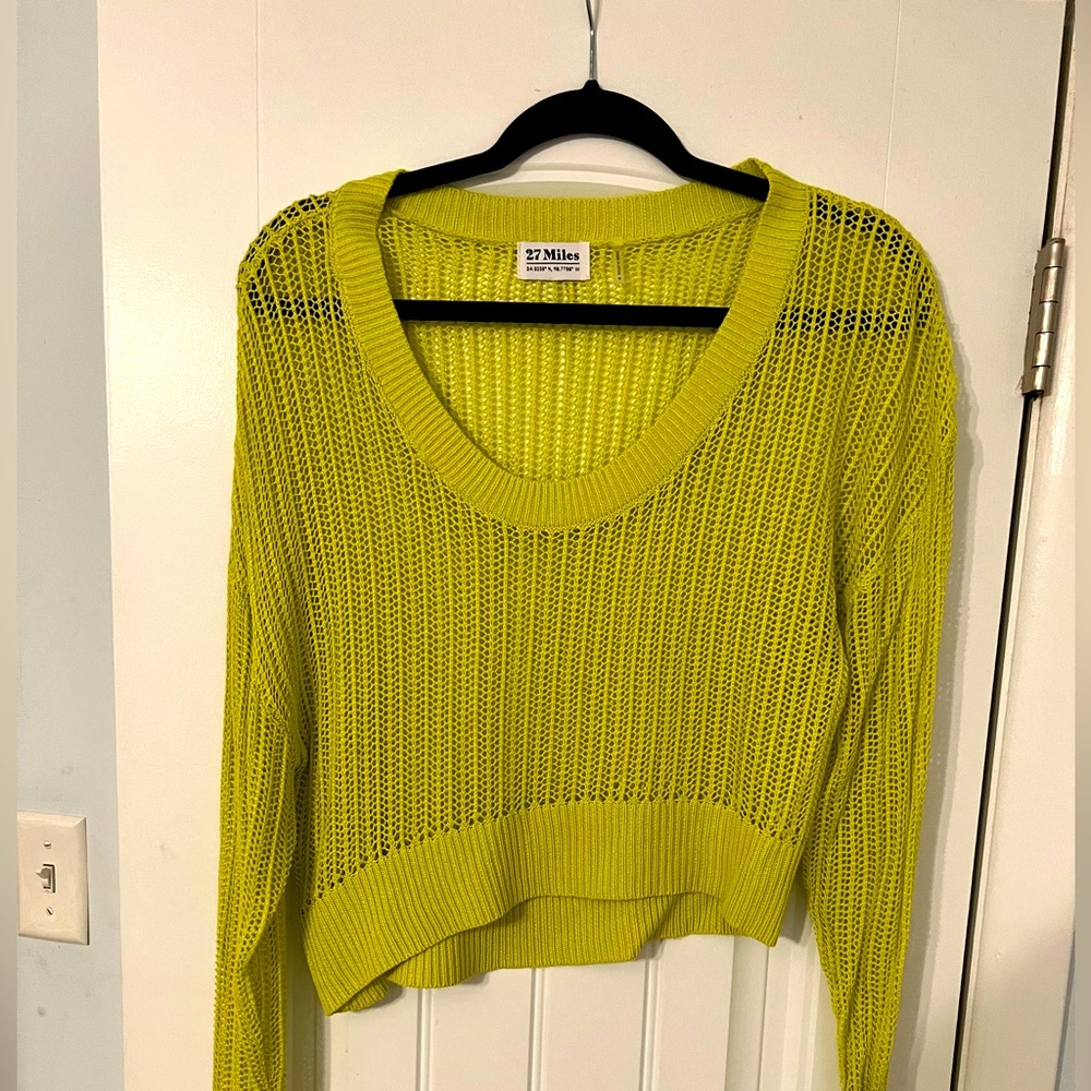 27 Miles Malibu crop sweater
